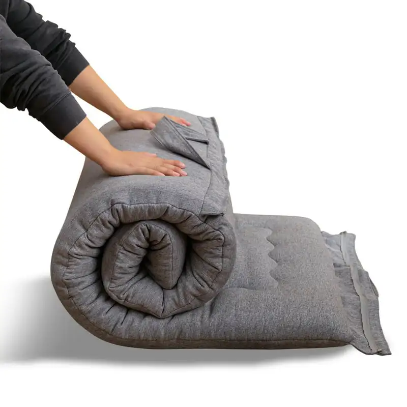 

Futon Mattress, Easy Storage Memory Foam Mattress Pad with Handle and Zipper for Outdoor Indoor Camping Guest Car 75" x 30"