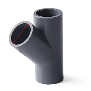 

ПВХ тройник косой 45 градусов 20-75 мм