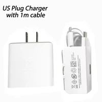 for galaxy s20plus note 10 a90 a80 tab s7 ultra 45w original super fast charger pd quick charge adapter typec