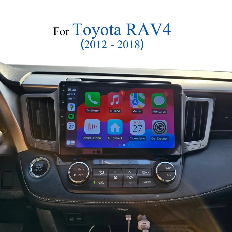 

Автомобильный радиоприемник Android 14 8G + 128G для Toyota RAV4 RAV 4 2012-2018 Авто GPS-навигация Мультимедийный DVD-видеоплеер Магнитофон RDS