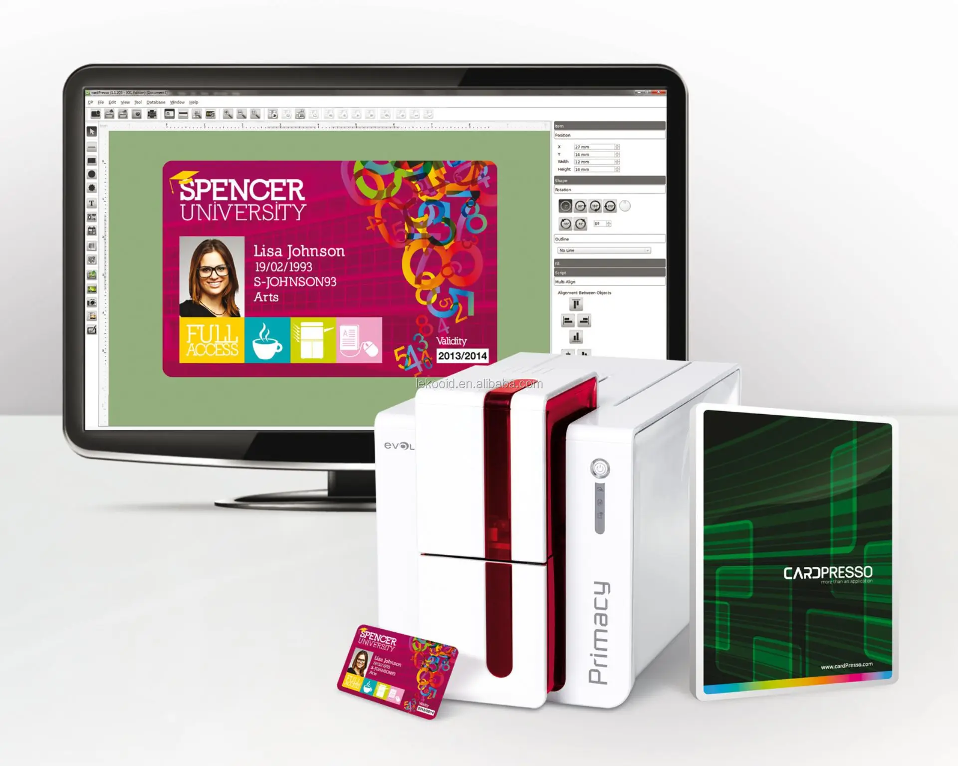 

fast, Powerful & Efficient Evolis Primacy PVC Card Printer