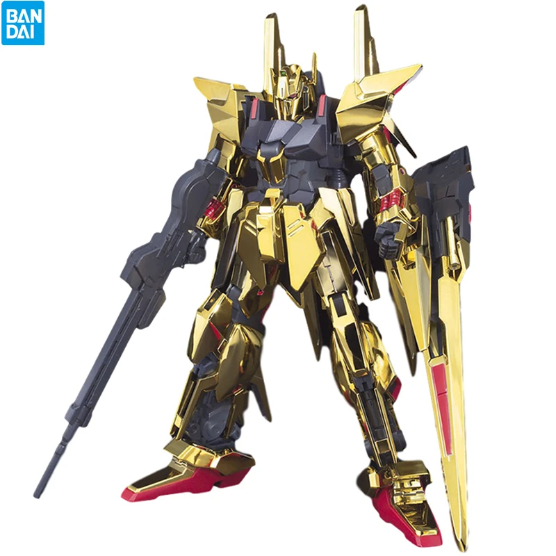 

Оригинал Bandai HGUC 136 1/144 сто стилей Delta Gundam Гальваническая версия деформируемая Сборная модель игрушки