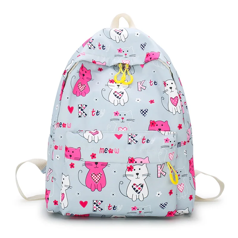 Школьный ранец для младшей и старшей школы вместительный женский рюкзак в