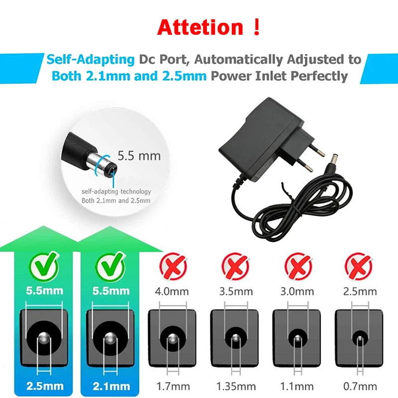 AC 100-240V to DC 9V 1A AC DC Adapter Power Supply Charger for Super Nintendo SNES Charger Red and White Machine Transformer images - 6