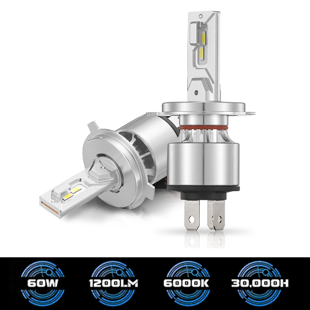 

H4 H7 Led Headlight Bulb 1860 Chips 12000LM 60W H9 H11 H16 HB3 HB4 Cutting Line Mini Car Light 36W 12V 24V Car LED Light
