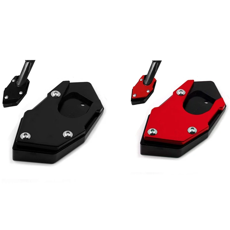 

Motorcycle Kickstand Extension Pad Aluminum Foot Side Support Stand Plate for Honda CBR650R CB650R 2019 2020