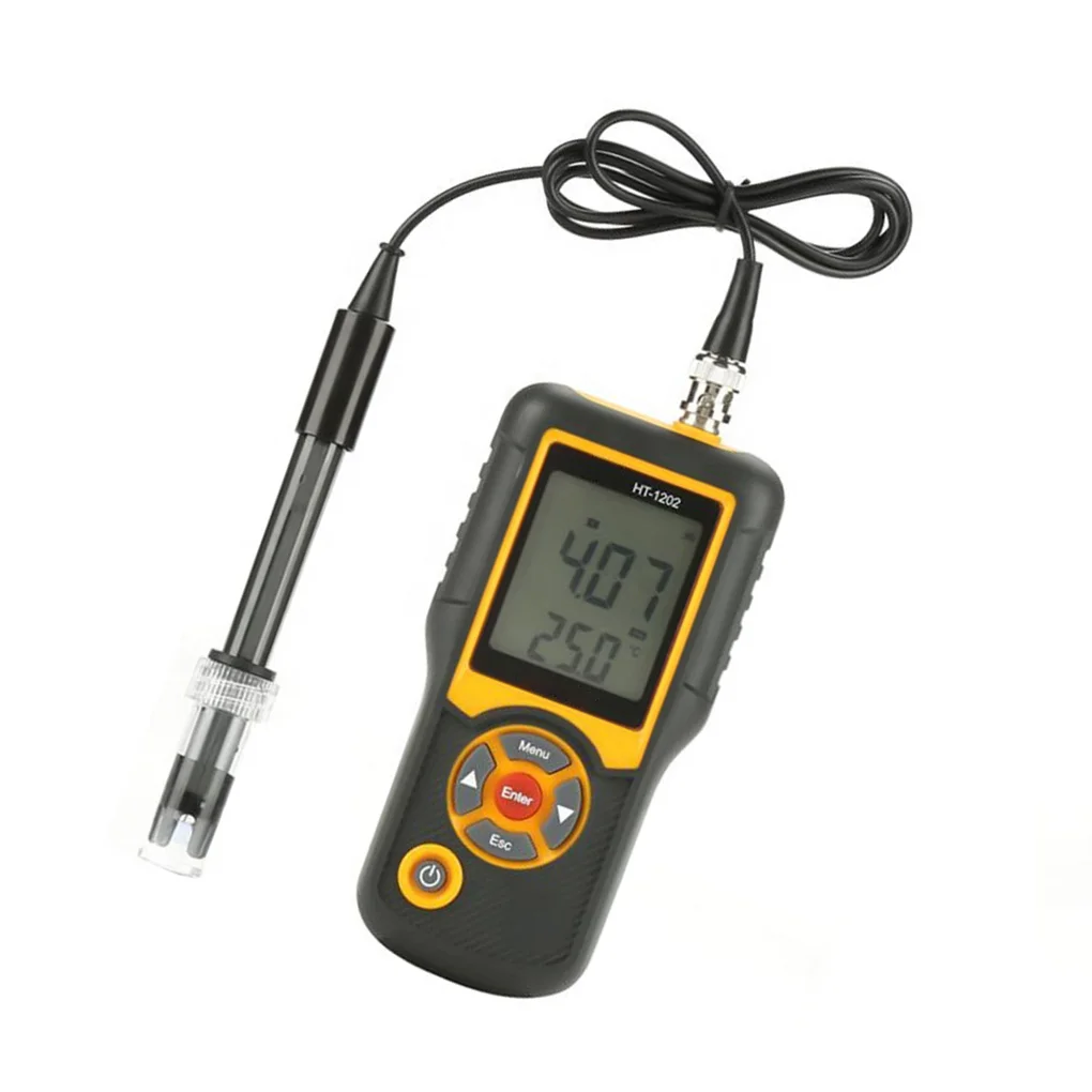 

HT-1202 PH Temperature Meter Digital pH Value Tester mV Detectors