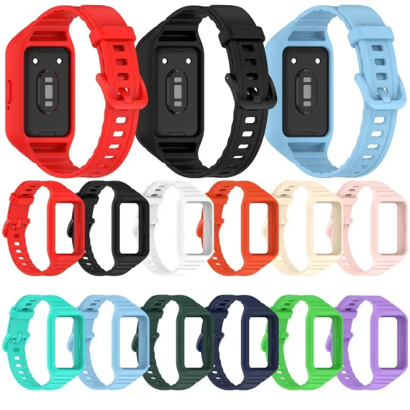 Ремешок для Samsung Galaxy Fit 3 спортивный сменный ремешок на запястье мягкий из ТПЭ