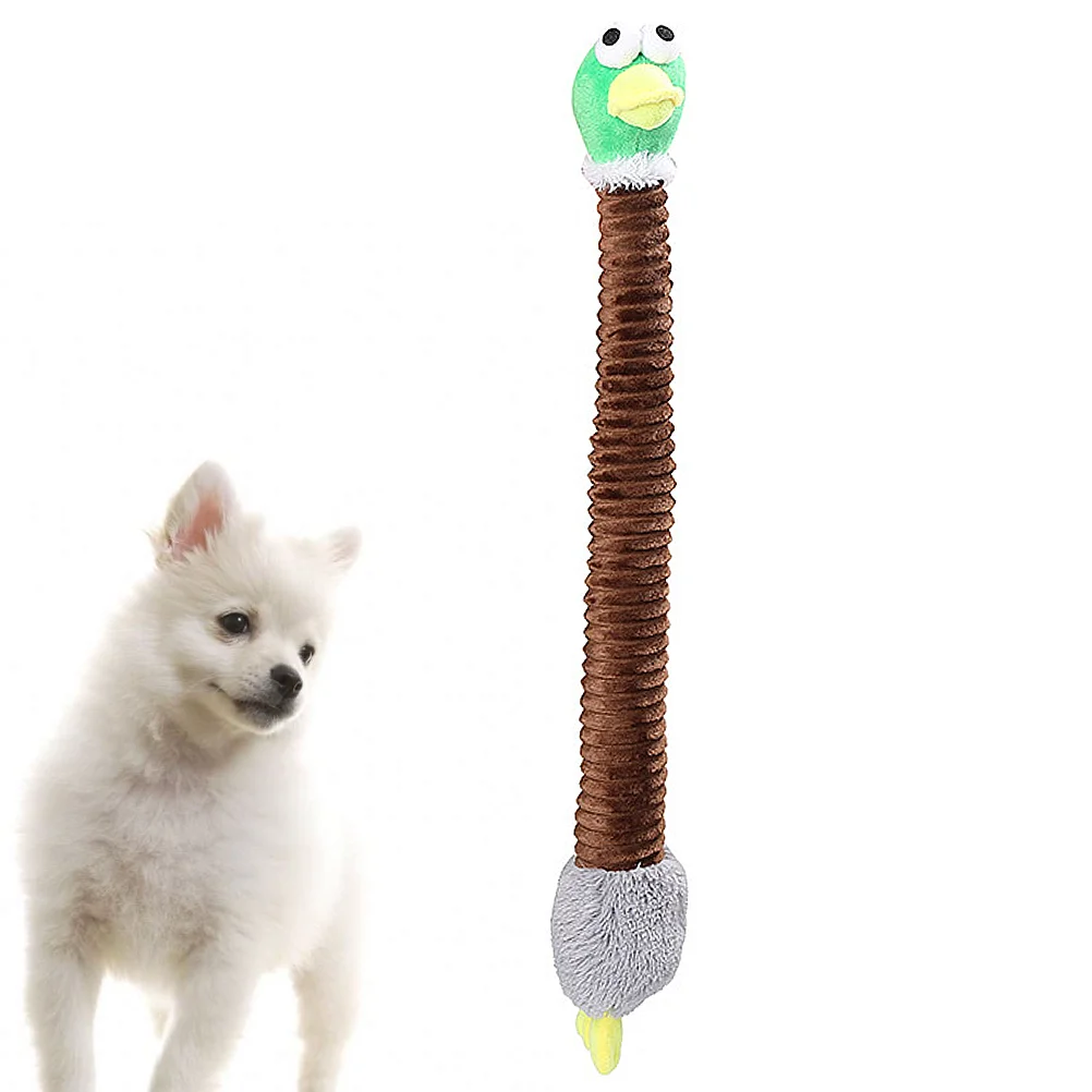 

Dog Toy Toys Pet Sound Chew Plush Interactive Animal Biting Tear Resistant Chewing Bite Funny Squeaky Teething Stuffed Tearing