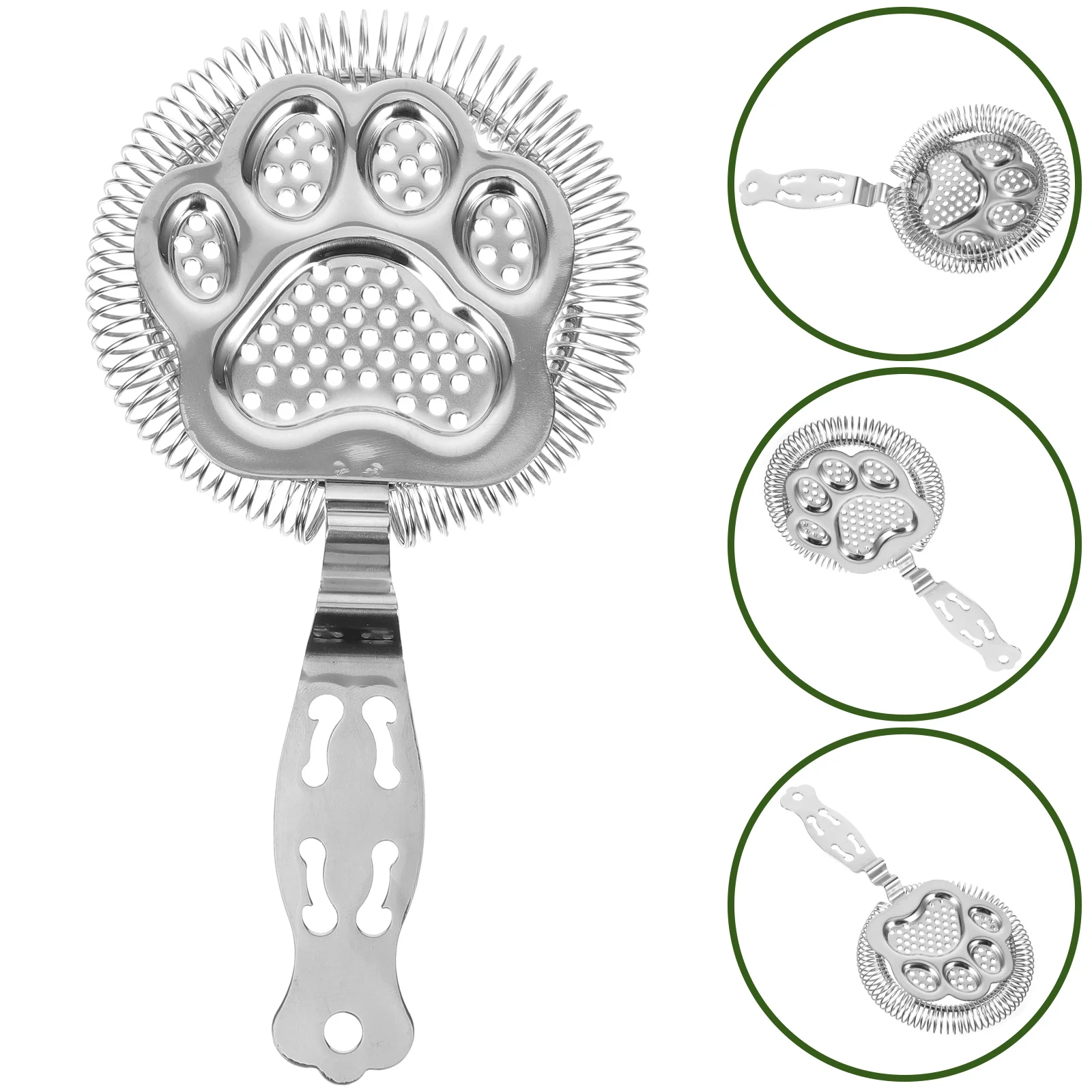 

Bartending Tool Cocktail Shaker Liquids 304 Stainless Steel Small Handle Wire Drink Cocktail