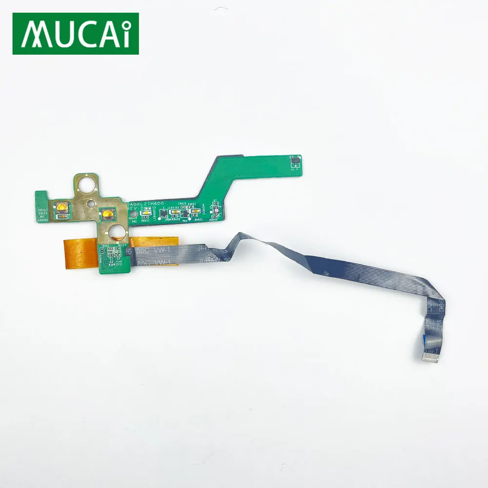 Для Lenovo Y460 Y460A Y460P Y460C плата кнопки питания ноутбука с кабелем ремонтные аксессуары 3CKL2PB0000 DA0KL2TH6D0