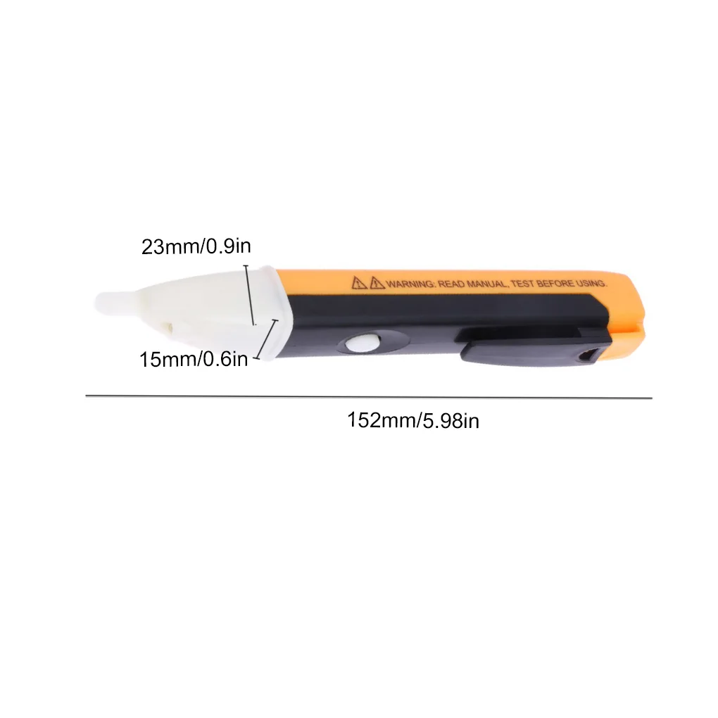 

Electric Indicator 90-1000V Socket Wall AC Power Outlet Voltage Detector Sensor Tester Pen LED Light Electric Detector Household