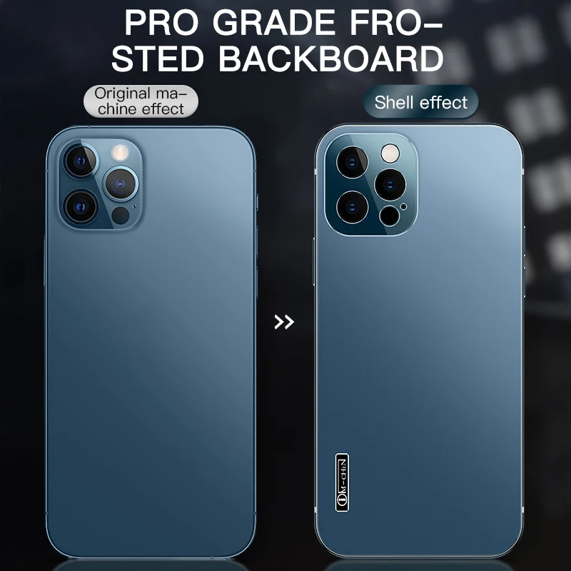 Металлический алюминиевый чехол для телефона из нержавеющей стали iPhone 13 12 Pro Max