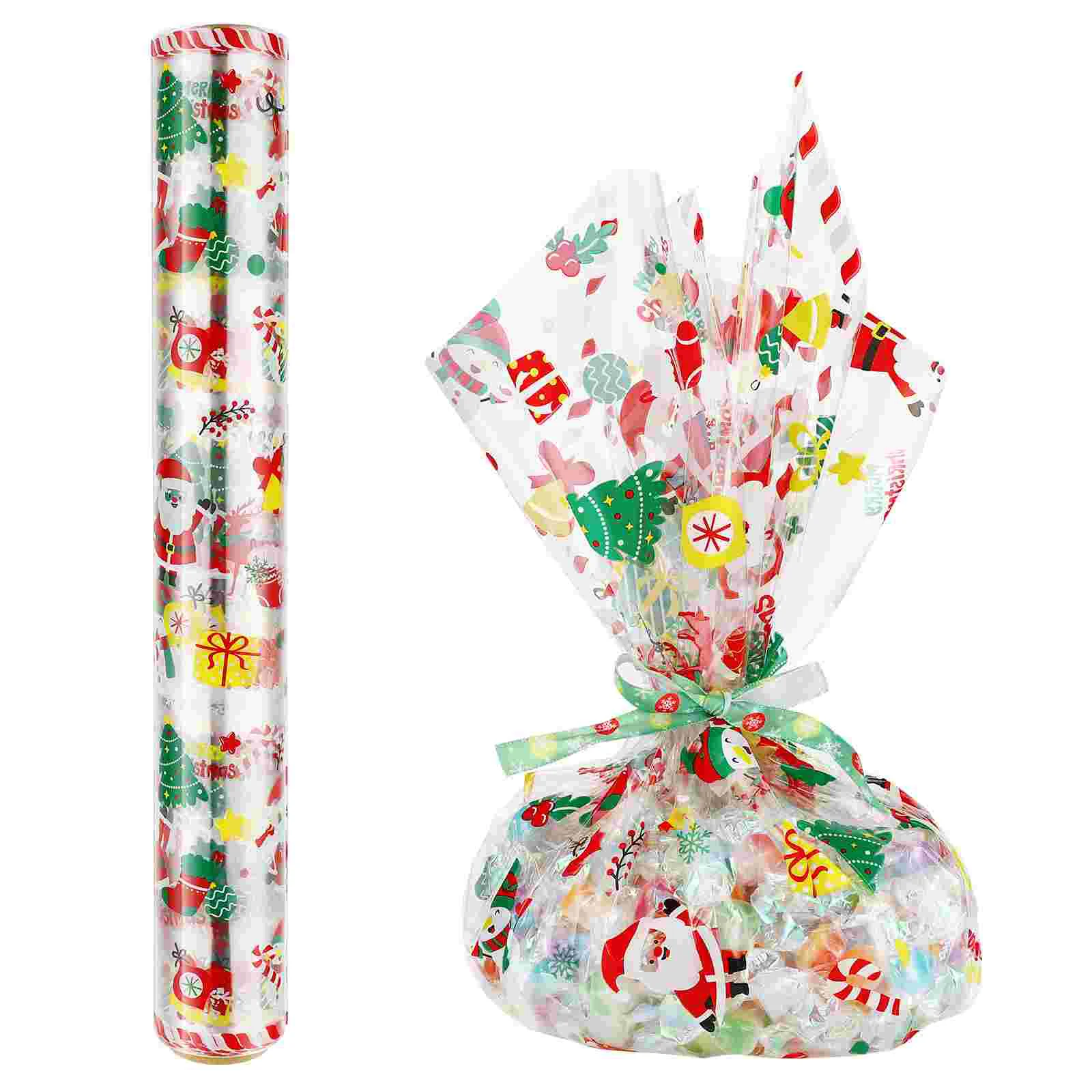 

Cellophane Wrap Christmas Paper Wrapping Clear Bags Roll Giftcandy Baskets Party Cello Basket Valentine Celephane Xmas