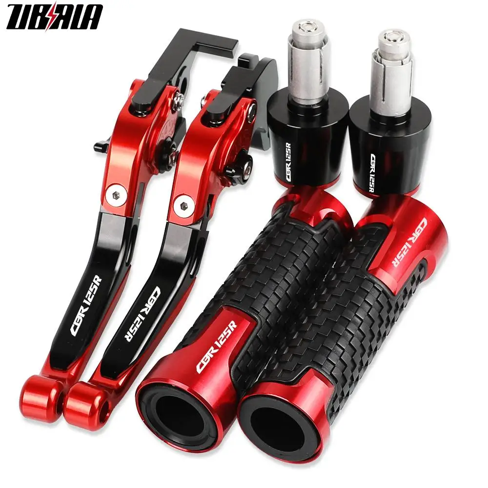 

Motorcycle Brake Clutch Levers Hand Grips Ends Parts For HONDA CBR125R CBR 125R CBR 125 R 2004 2005 2006 2007 2008 2009 2010