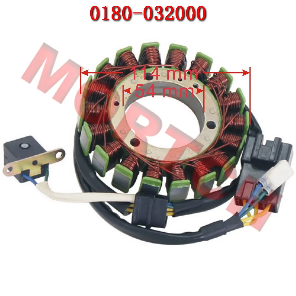 Магнитная катушка статора для CFMoto ATV CF500 X5 ZFORCE 500 CF625 U6 X6 Z6 196S-B 196S-C CF188