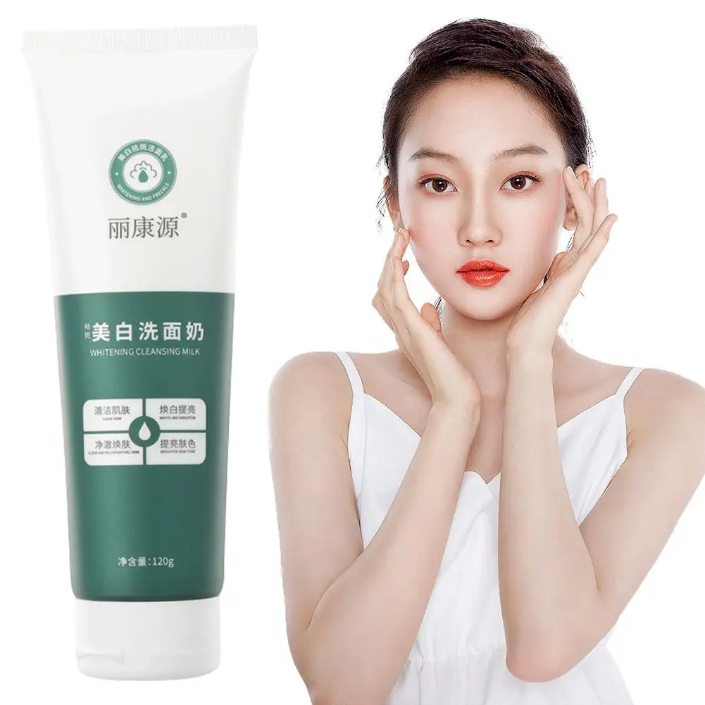 

1pcs Skin Hydrates Niacinamide Deep Cleansing Pore 120g Wash Foaming Moisturizes Facial Whitening Face Refining Cleanser O3Z4