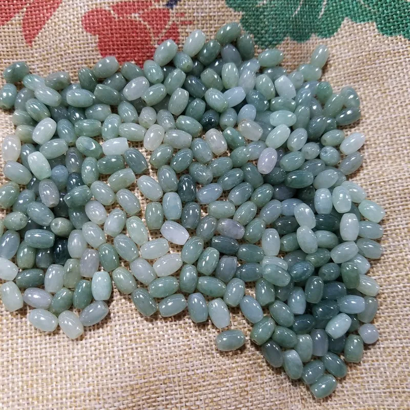 

6x9mm 20pcs/Lot Wholesale High Quality Natural AAA Loose Round Jade Beads Ball Fine Jadeite Gemstone For Jewelry Making DIY