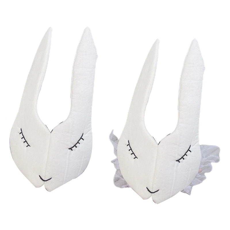 

Cute Rabbit Costume Rabbit Plush Hat Funny Headwear Prop for Zoo Theme Party