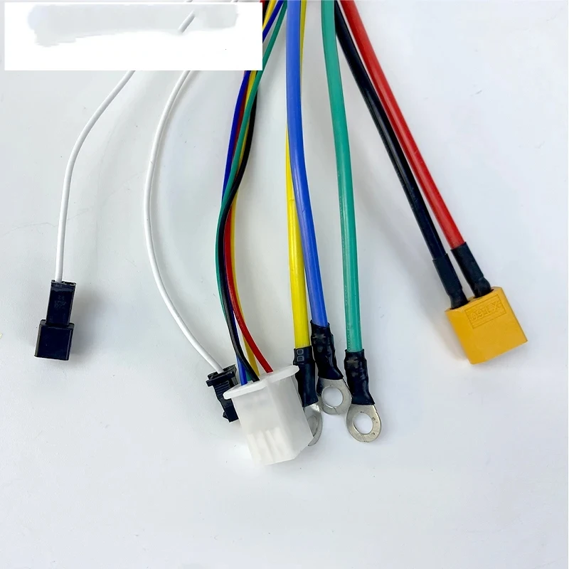 Yunli 48V 52V 60V 25A 28A контроллер электродвигателя скутера 9 Mosfets 1200W 2400W с