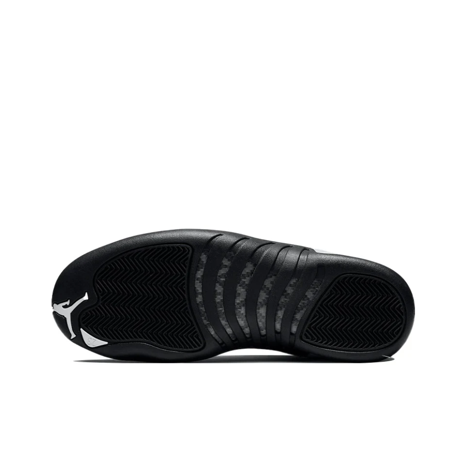 Оригинальные Классические баскетбольные кроссовки Air Jordan 12 для мужчин черные и