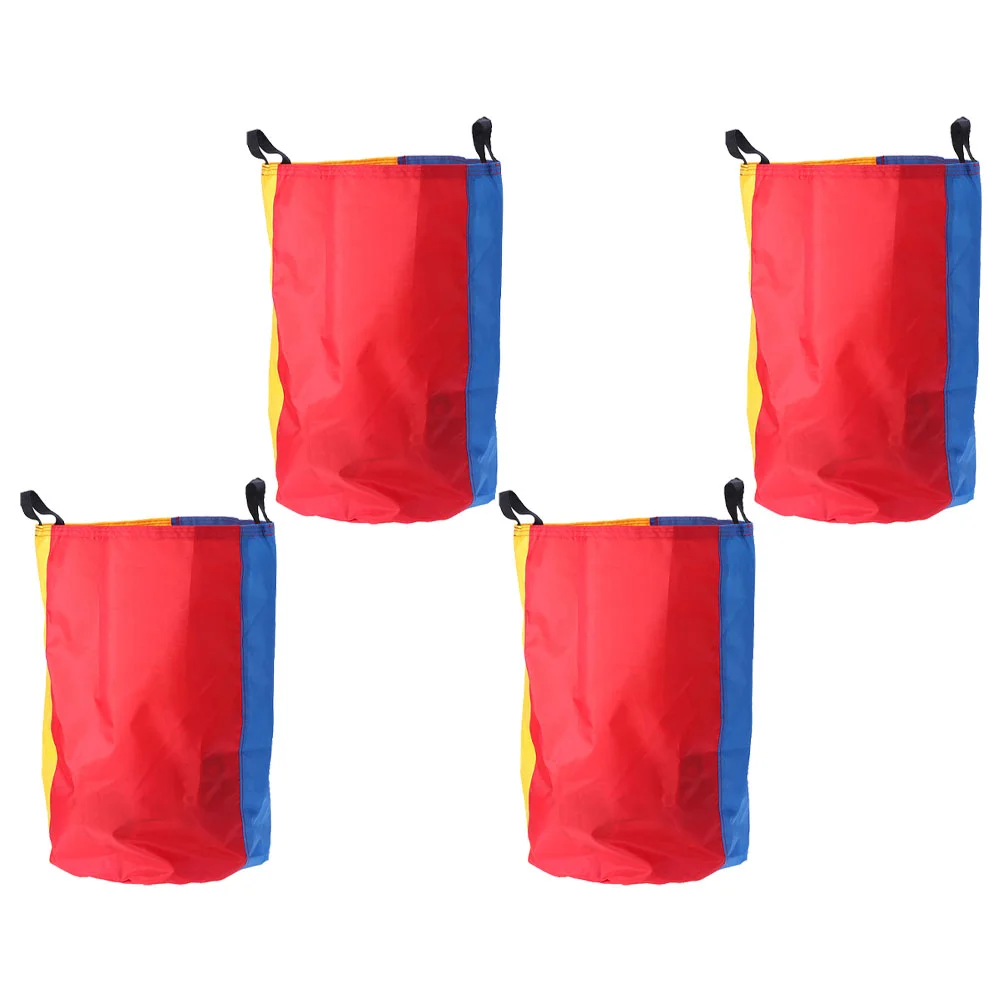 

4 Pcs Outdoor Toys Kids Backyard Sports Game Jumping Sack Playset Team Outside Lawn Games Tool Giant Bag