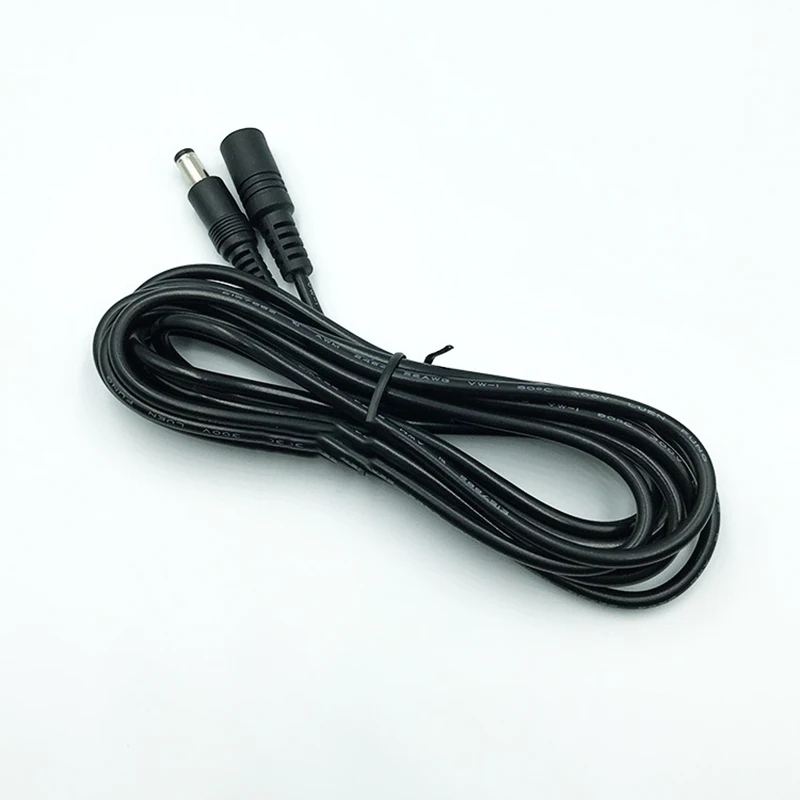 Шнур питания постоянного тока 3 м 5 5*2 1 мм диаметр 18awg фотокабель для камеры