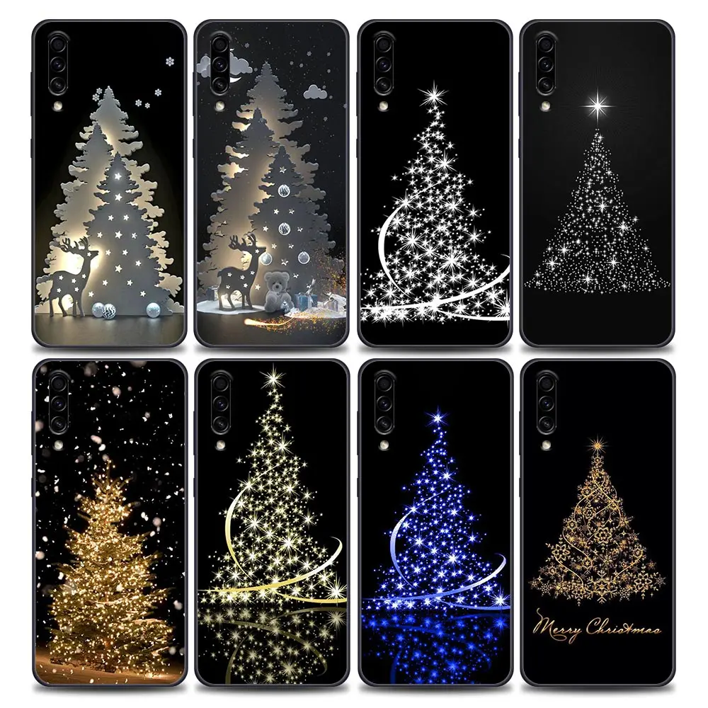 

Funda Coque Case for Samsung A10 A20 A30 A40 A50 A60 A70 A90 Note 8 9 10 20 Ultra 5G Case Capa Cover Merry Christmas Tree Deer
