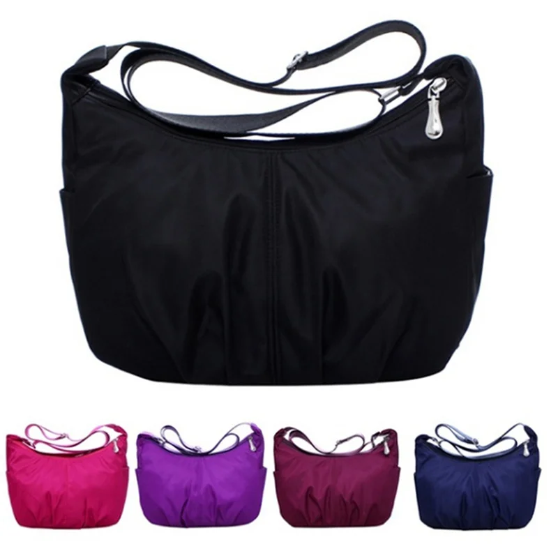 

2023 High Quality Waterproof Nylon Hobo Messenger Bags Women Crossbody Shoulder Bags Ladies Handbags women's