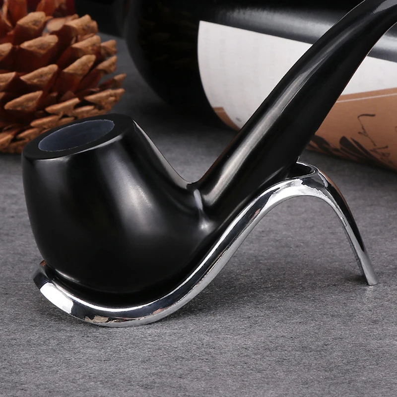 

Stainless Steel Smoking Tobacco Pipe Tool Stand Holder Rack Tobacco Smoking Pipe Rack High Heel Shape Smoking Pipe Rack