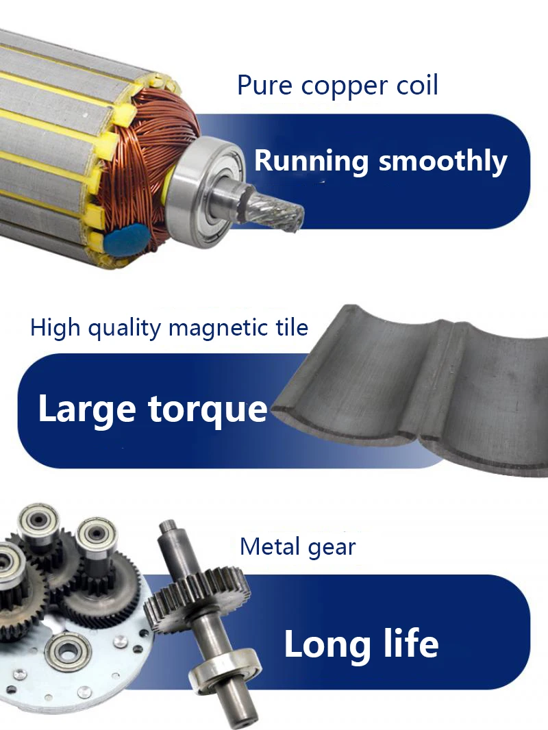 Редукторный двигатель постоянного тока 200 Вт 12 в 24 В редукторный низкоскоростной
