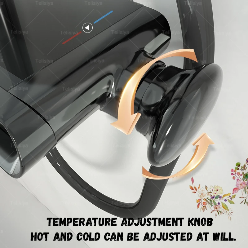 Серый душевой набор с цифровым дисплеем усилитель для ванной комнаты насадка