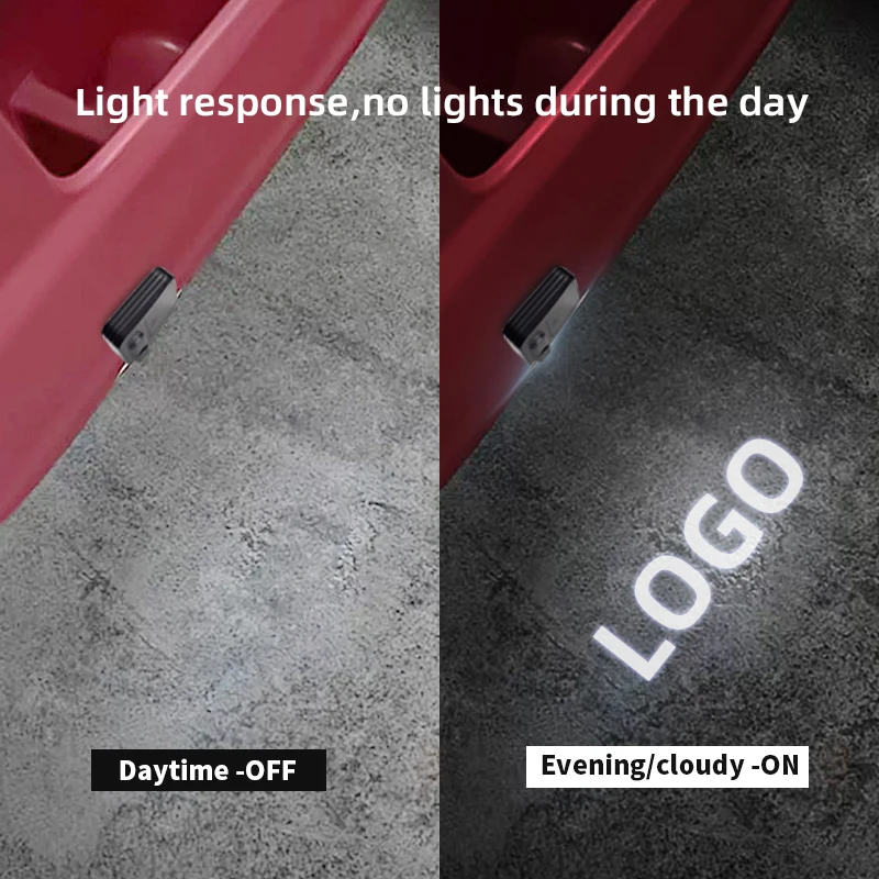 1/2 шт. для Honda Mugen Power Vezel CR-V CRV MugenRR автомобильный логотип беспроводной проектор