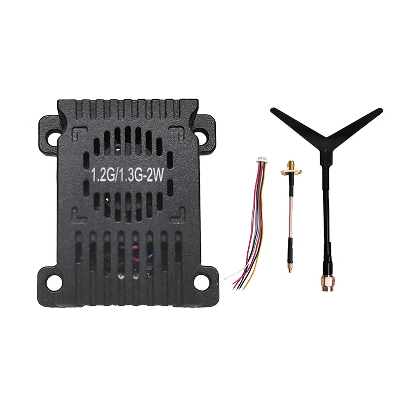 1 2G 3G 2W VTX 9-канальный 2000 МВт FPV видео-аудио передатчик для RC самолета дальнего