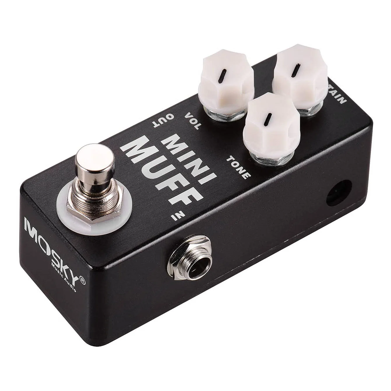 MOSKY Mini Muff Fuzz Distortion педаль эффектов для электрогитары