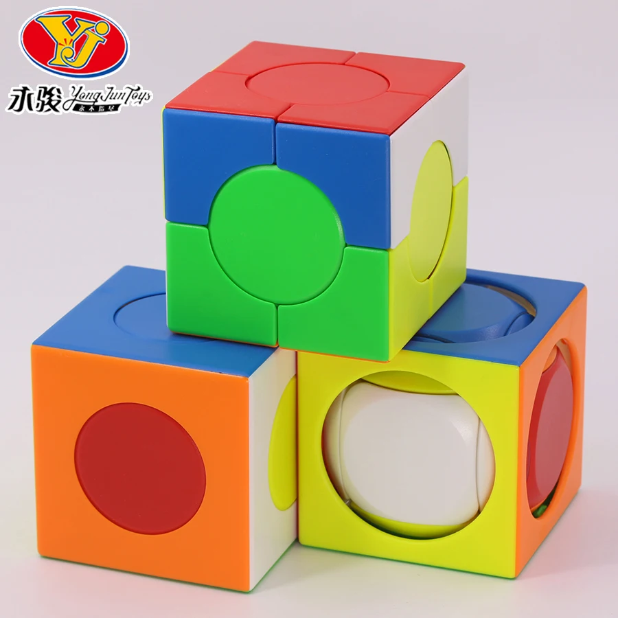 

YJ TianYuan O2 V1 V2 V3 Magic Cube Stickerless Professional Fidget Toys YongJun TianYuan O2 3x3x3 Cubo Magico Educational Toys