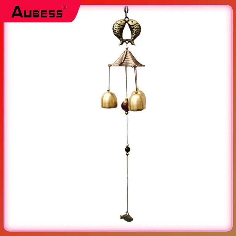 

Copper Alloy Pixiu Kylin Pendant Fortune Decoration Hanging Ornaments Gardening Pendant Vintage Alloy Home Decoration Wind Bell