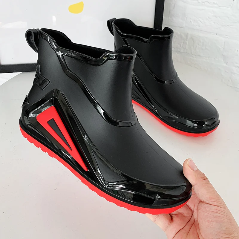 

Обувь шеф-повара с дышащими отверстиями, Рабочая обувь для ресторана, кухни, сервис кейтеринга, нескользящая износостойкая повседневная обувь с высоким верхом