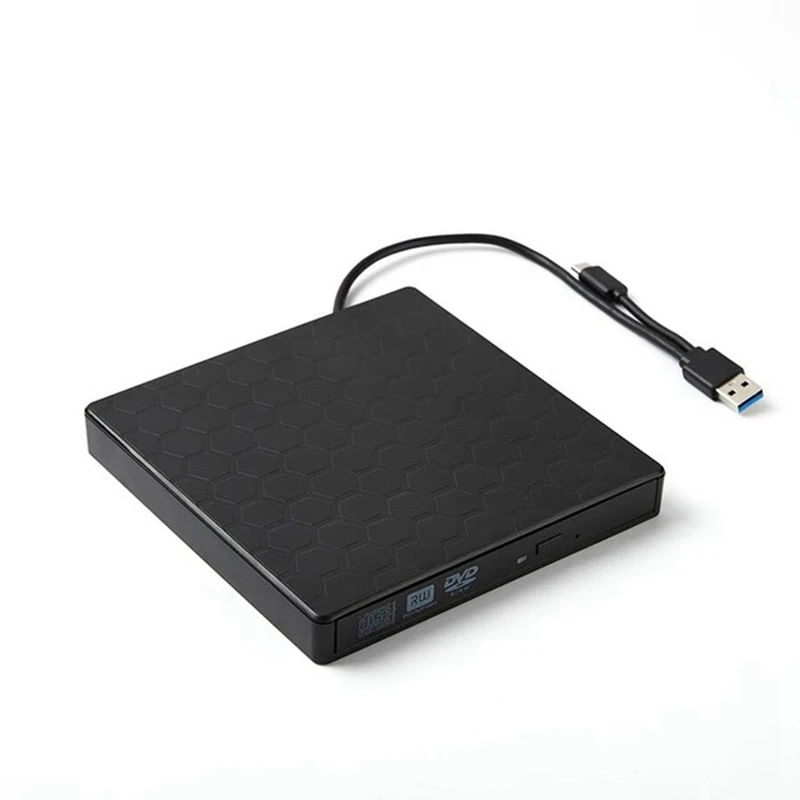 Новый внешний DVD-привод USB 3.0 портативный +/-RW-плеер для записи компакт-дисков и ПЗУ