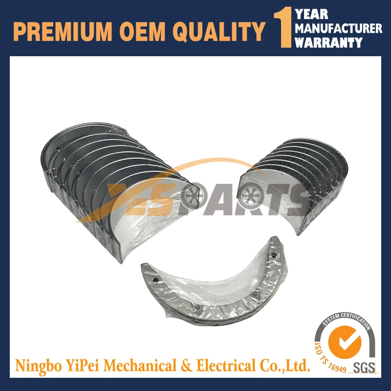 

For Mitsubishi S4S Crankshaft Main bearing and Connecting Rod bearing thrust washer