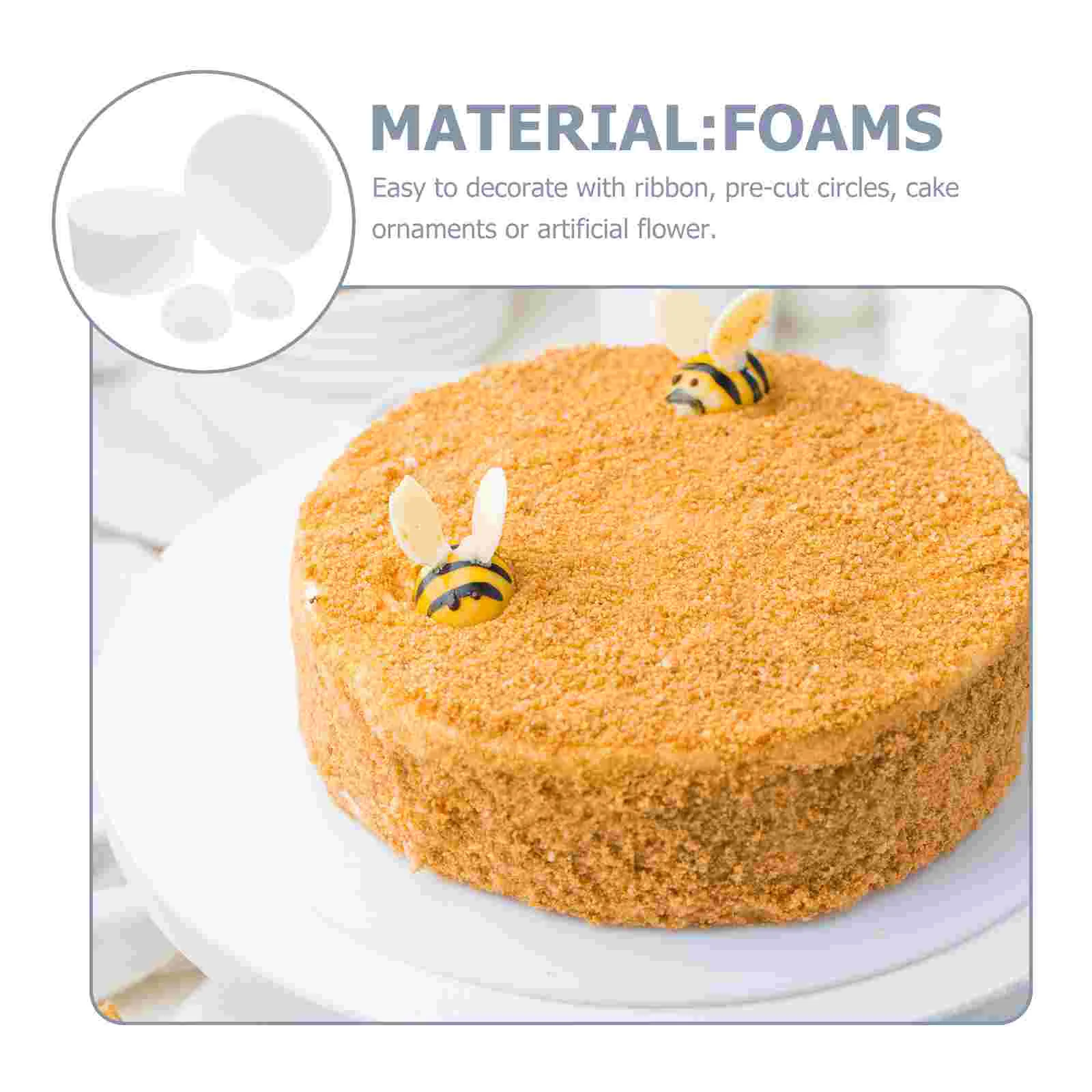 

Cake Decorating Model Foams Cake DIY Creative Cake Foams Model Cake Decorating Tool