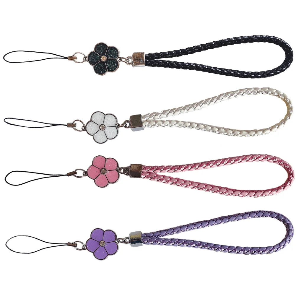 

Lanyard Strap Hanging Cell Ropes Wrist Charmslanyards Straps Flowerpu Woven Camera Anti Rope Workcover Cellphone Charm Chain