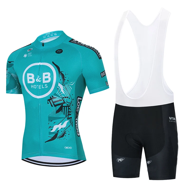 

2022 VITAL Cycling Team Jersey 20D Bike Shorts Bib Set Ropa Ciclismo MenS France MTB Summer Bicycling Maillot Bottom Clothing