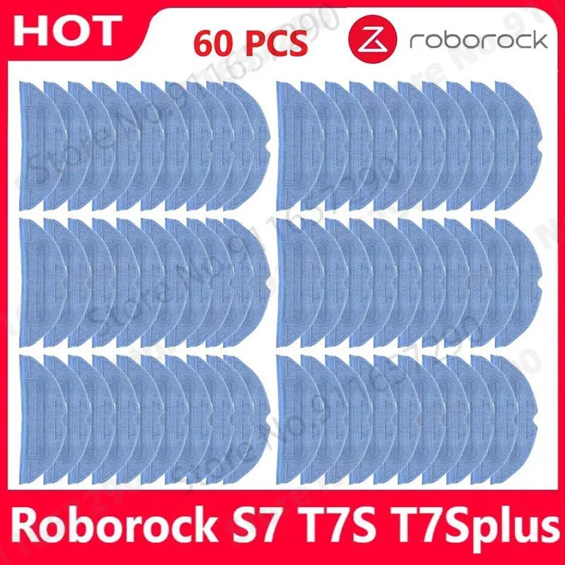 Roborock S7 S70 S75 S7Max S7MaxV T7s T7s Plus Mop Pad Vacuum Cleaner Robot Mop Rags Parts Mop Cloths Accessories