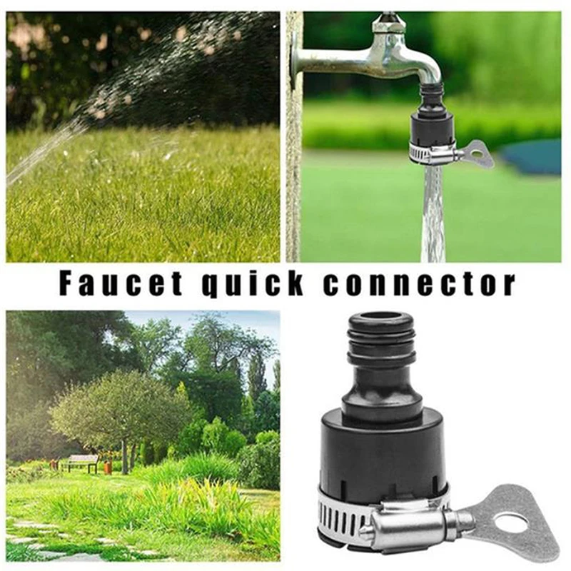 

Universal Kitchen Bath Tap Faucet Adapter Garden Hose Pipe Tap Connector Mixer