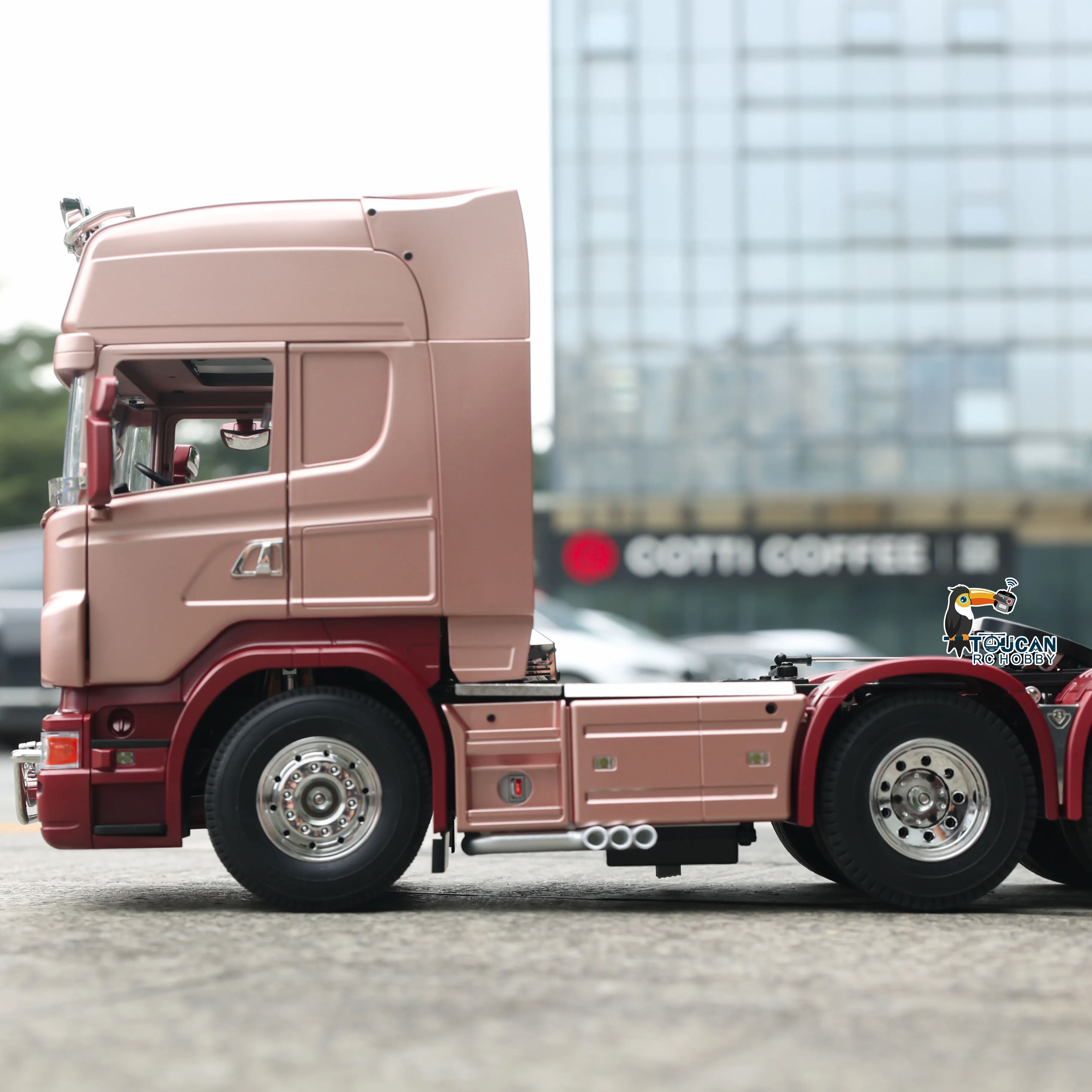 Подарки TOUCAN DIY Новый 1/14 RC Трактор Грузовик 6x4 Радиоуправляемый Автомобиль RTR