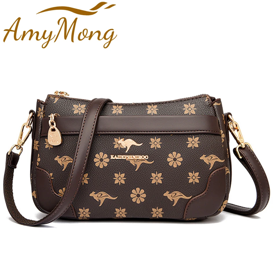 

High Quality Casual Pu Leather Shoulder Crossbody Bags Luxury Female Handbags and Purses for Women Fashion Small Messenger Bag