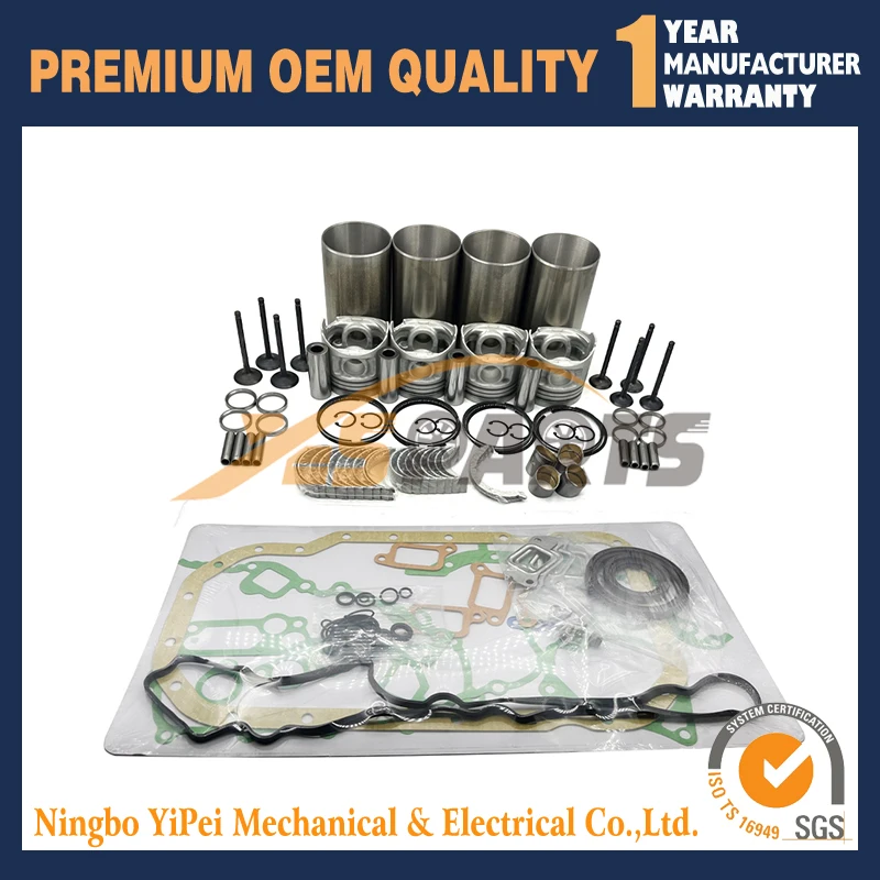 

4M40 4M40T комплект для ремонта двигателя Mitsubishi PAJERO TRITON MK NM