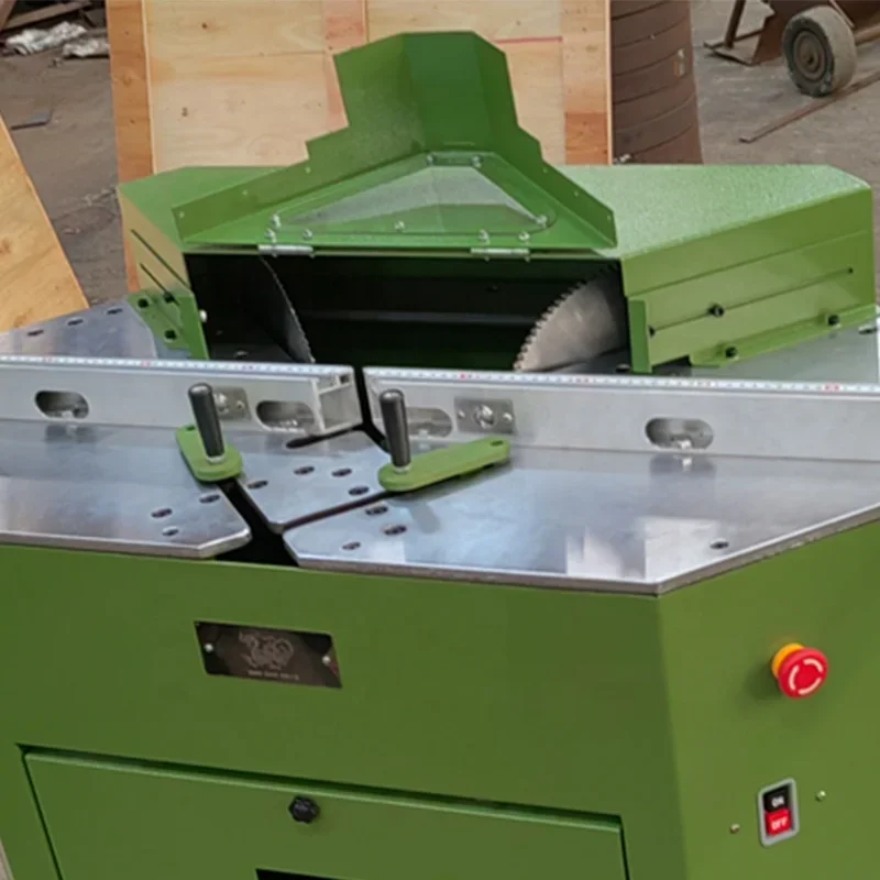 PS frame формовочная машина для резки 45 градусов двойная пила деревянная