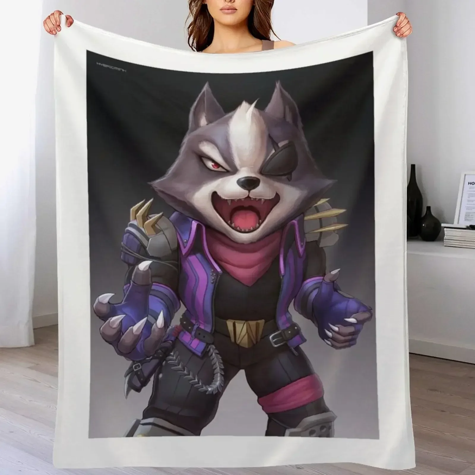 Декоративное одеяло Wolf (Ultimate) Фланелевое декоративное теплое зимнее